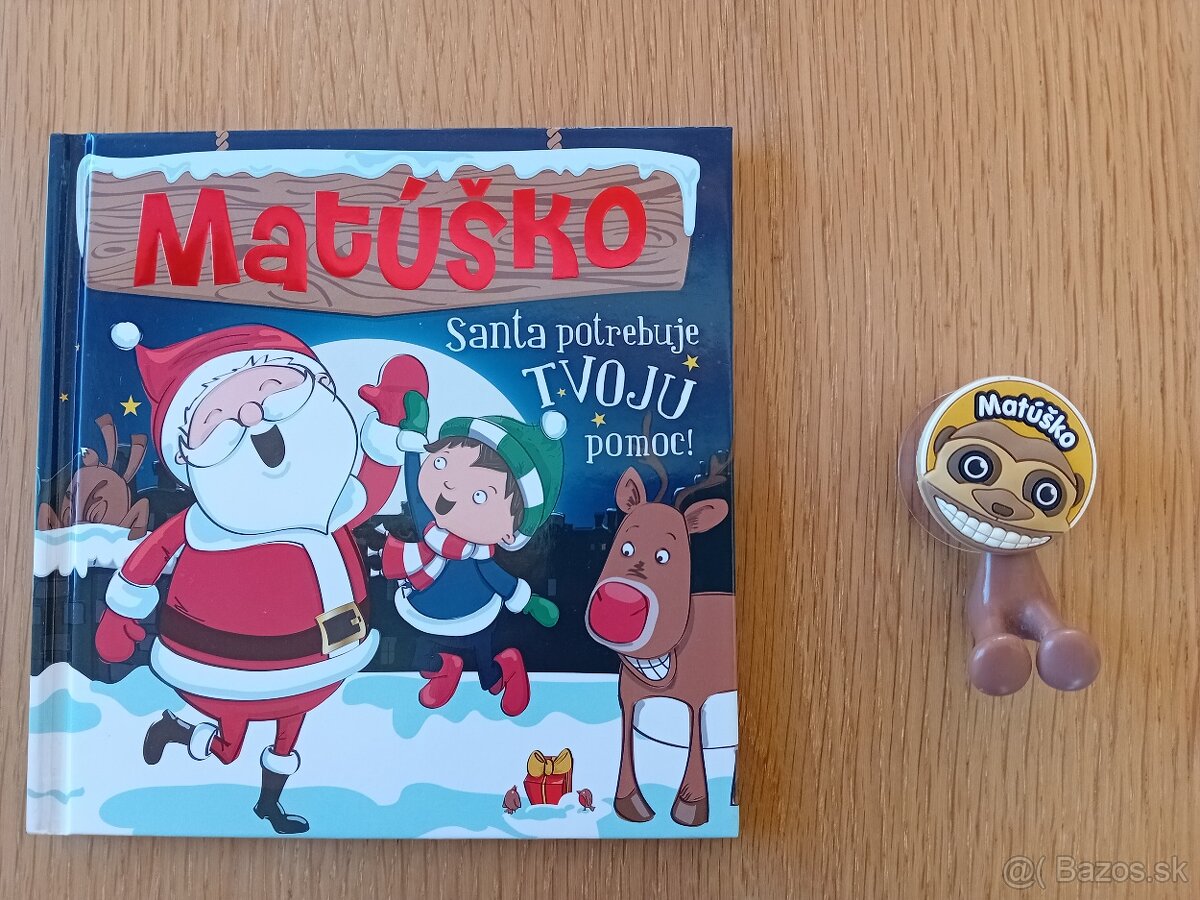 Vianočná kniha Matúško Santa potrebuje tvoju pomoc