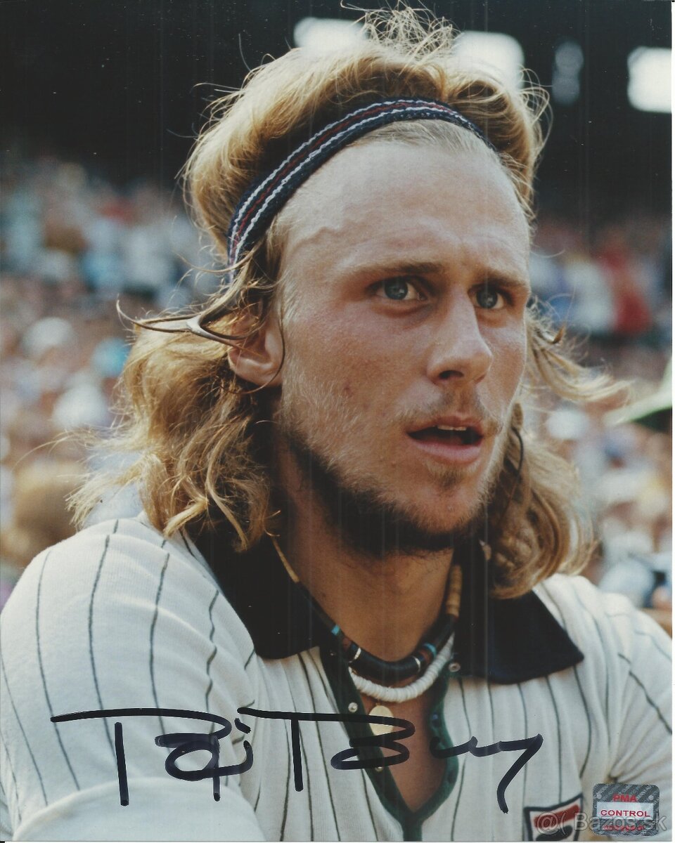Björn Borg - foto s podpisem + COA