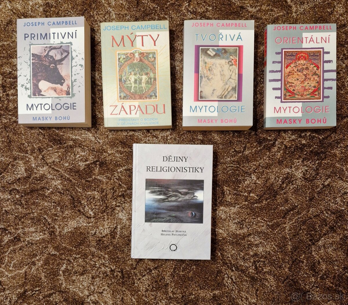 Knihy mytológia, religionistika