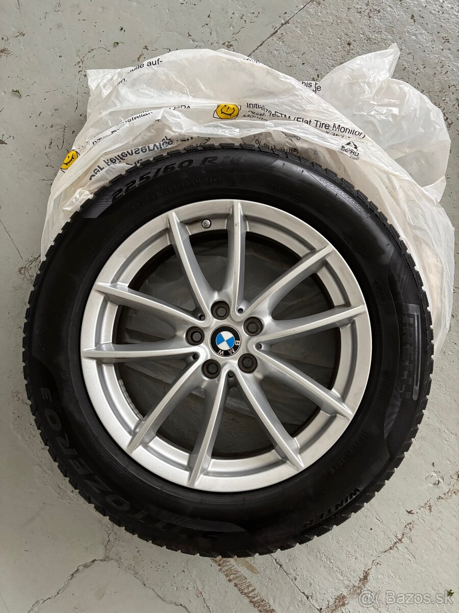Predám disky BMW X4 r18 + zimné pneumatiky