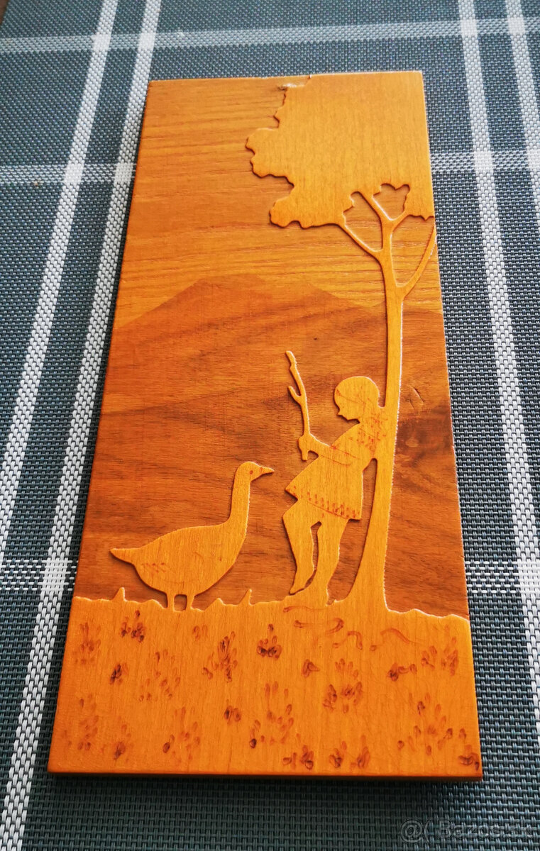 Predám drevený obrázok