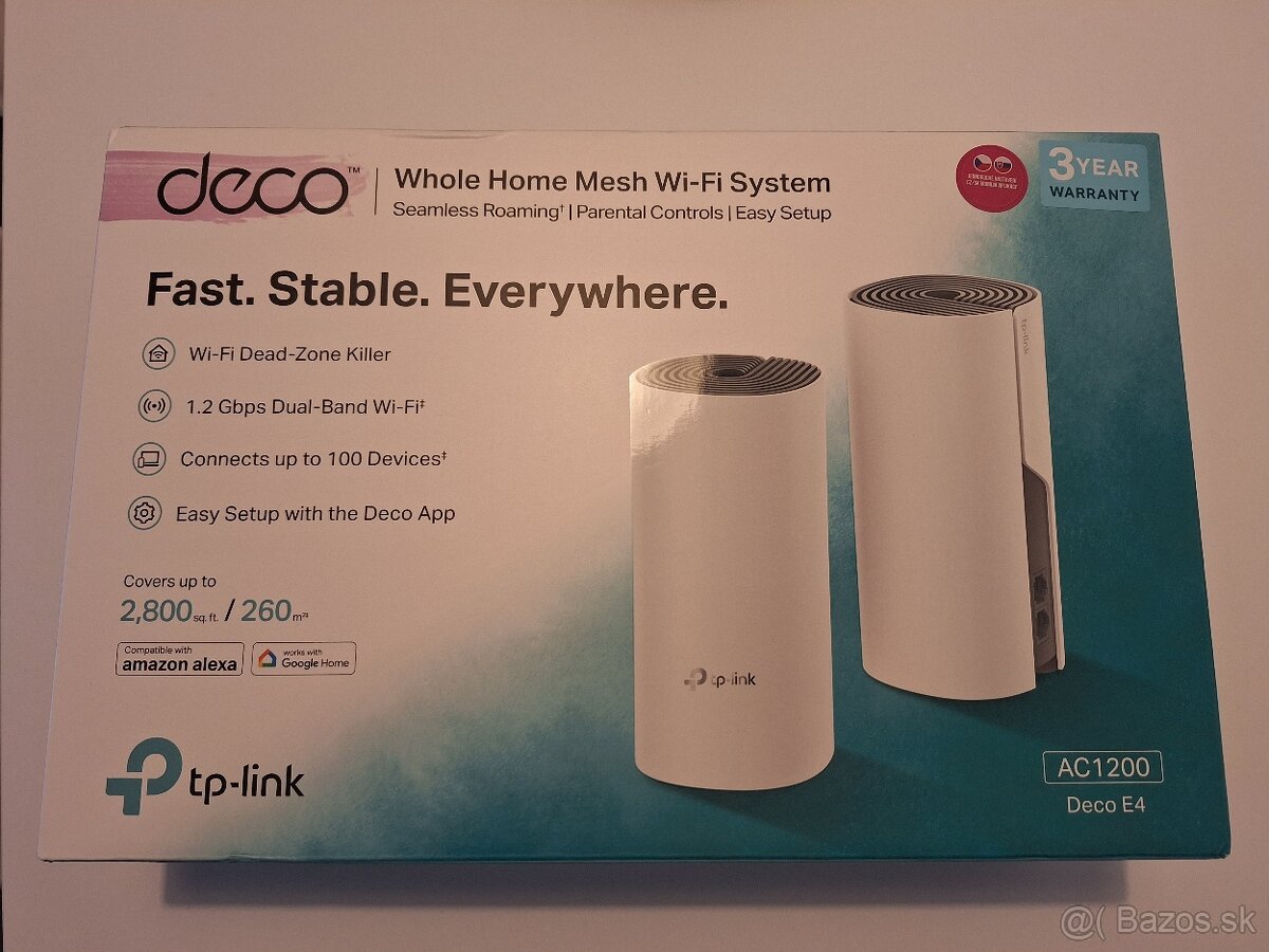 Wifi systém TP-Link Deco M4 (2-pack)