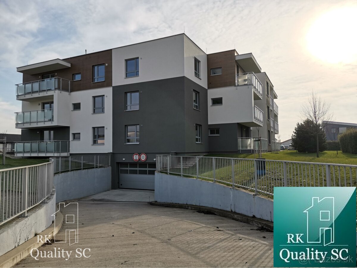 SENEC - NA PRENÁJOM - veľkometrážny 2 izbový byt s vlastným 