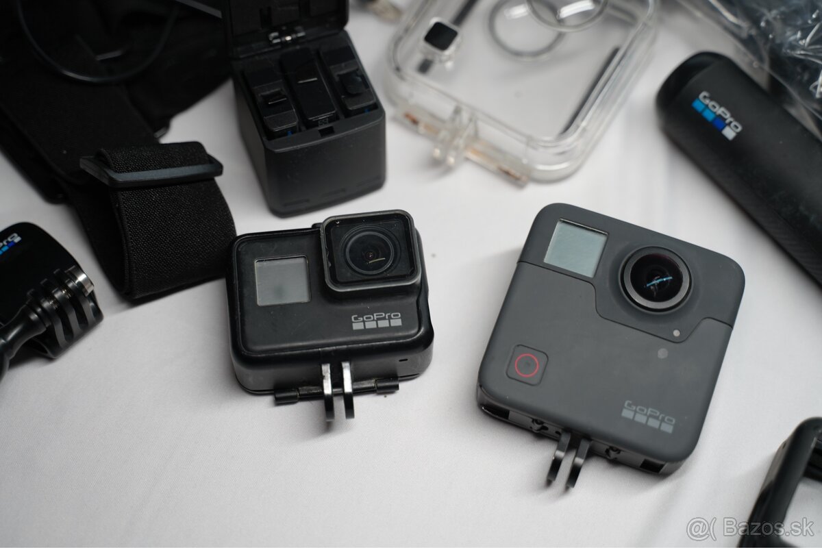 GoPro Fusion + GoPro Hero 7 BE