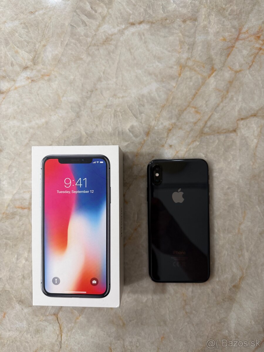 Iphone x 256gb space grey