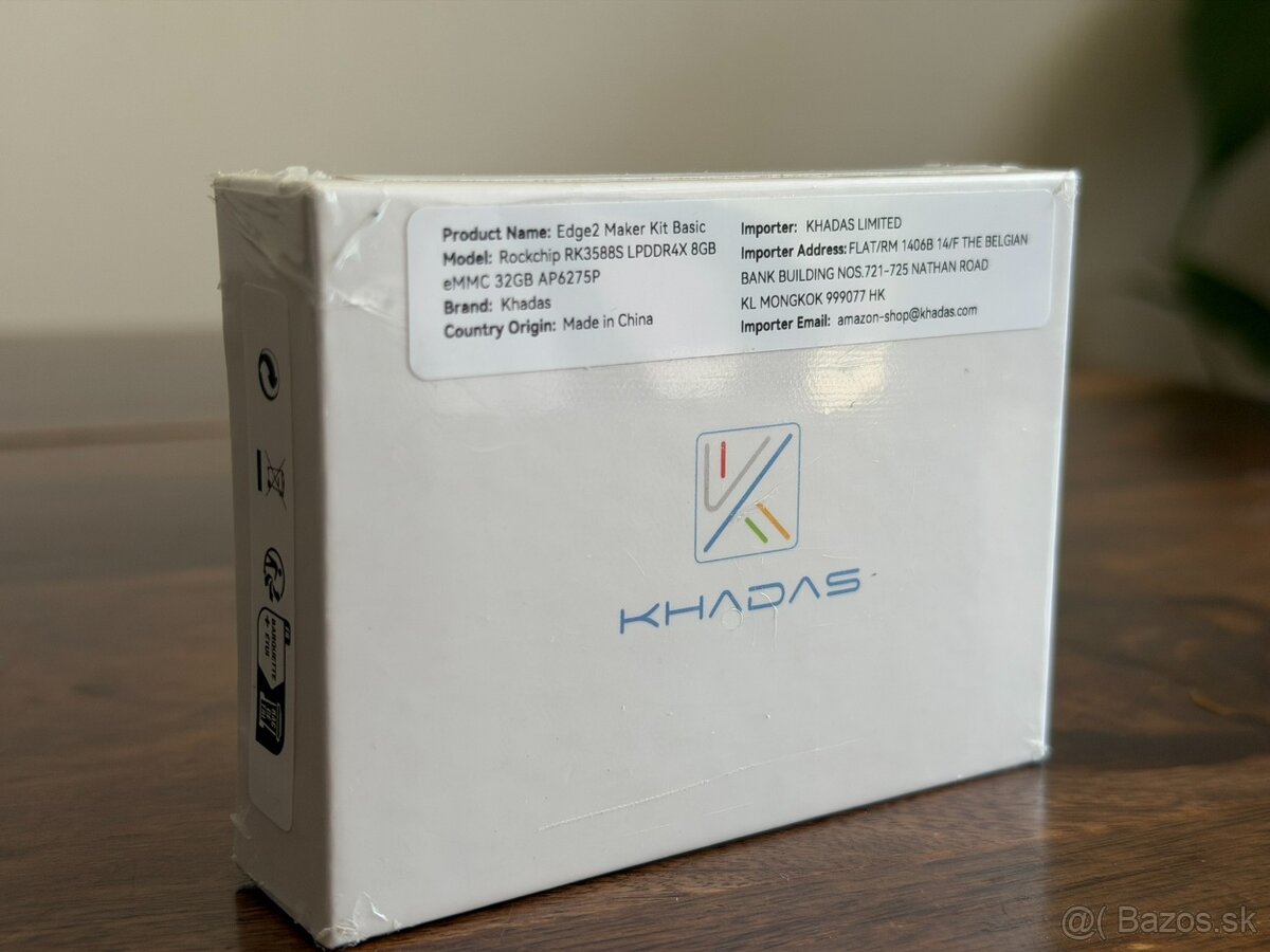 Khadas Edge2 Maker Kit Basic 8GB/32GB RK3588S NOVÝ