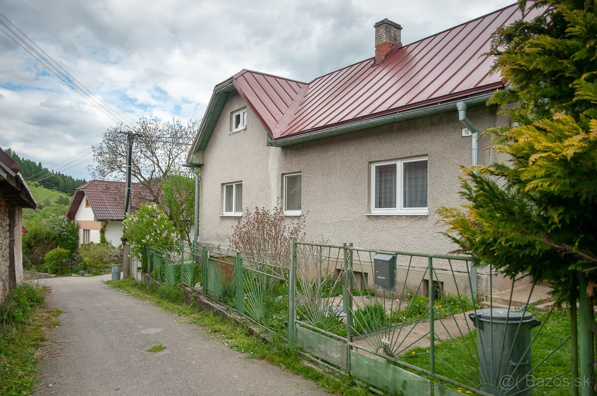 Rodinný dom na predaj v obci Jasenovo, okres -Turčianske Tep