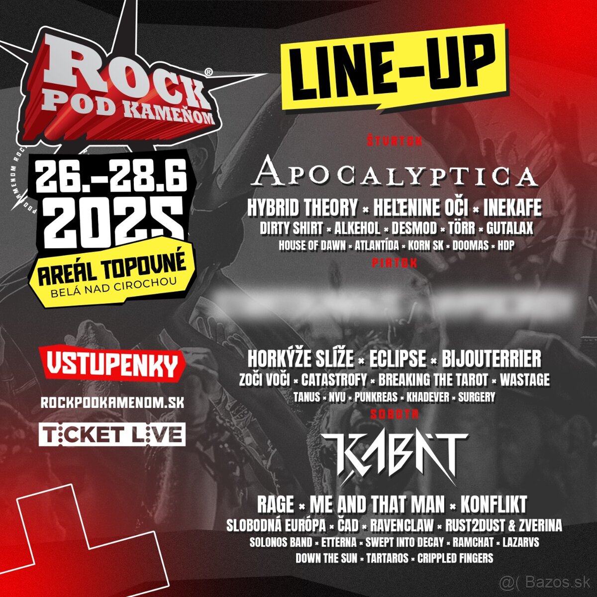 Rock pod kameňom 2025
