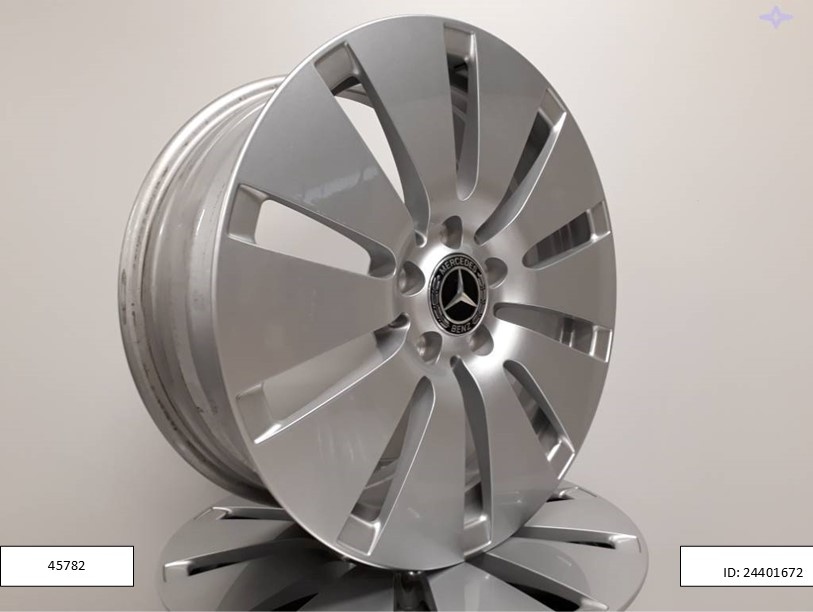 Mercedes C Klass orig. alu disky dvojrozmer R17 5x112 1221