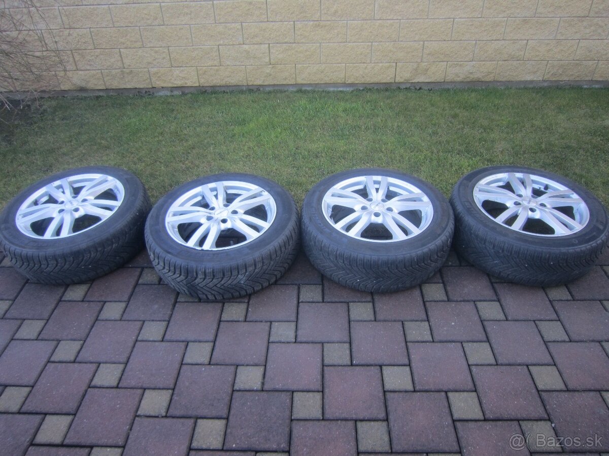 17" AL disky Dezent so zimnymi pneu 215/55R17 94H - VW grou