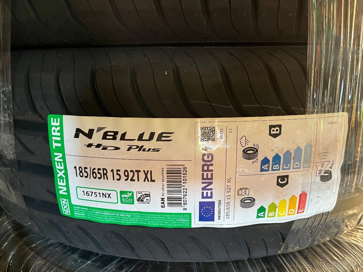 Nexen N'blue HD Plus 185/65 R15 Letné
