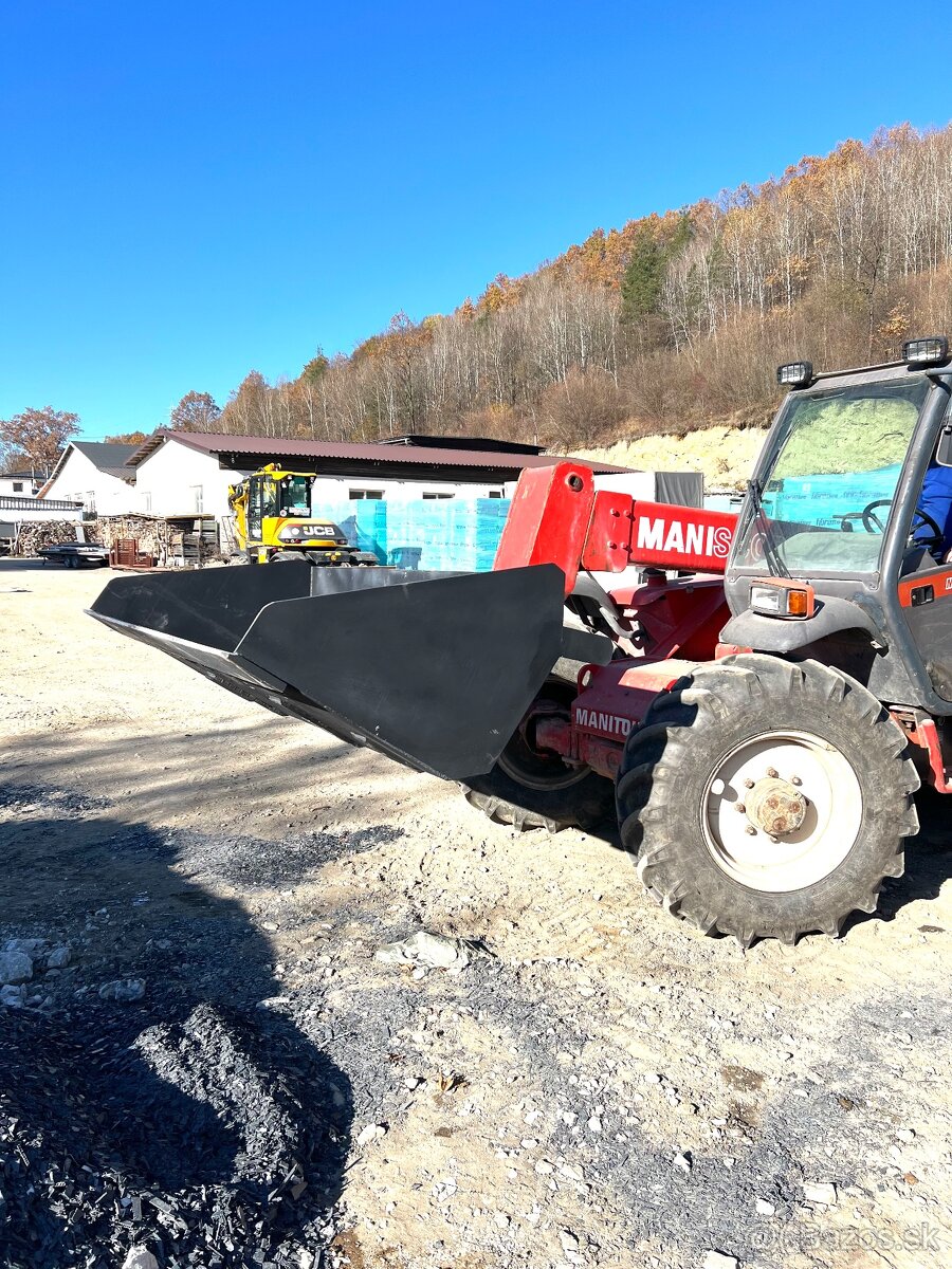 Manitou nakladač , lyžica na manitou 215cm