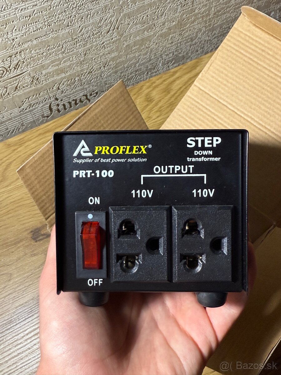Menič napätia 230V na 110V