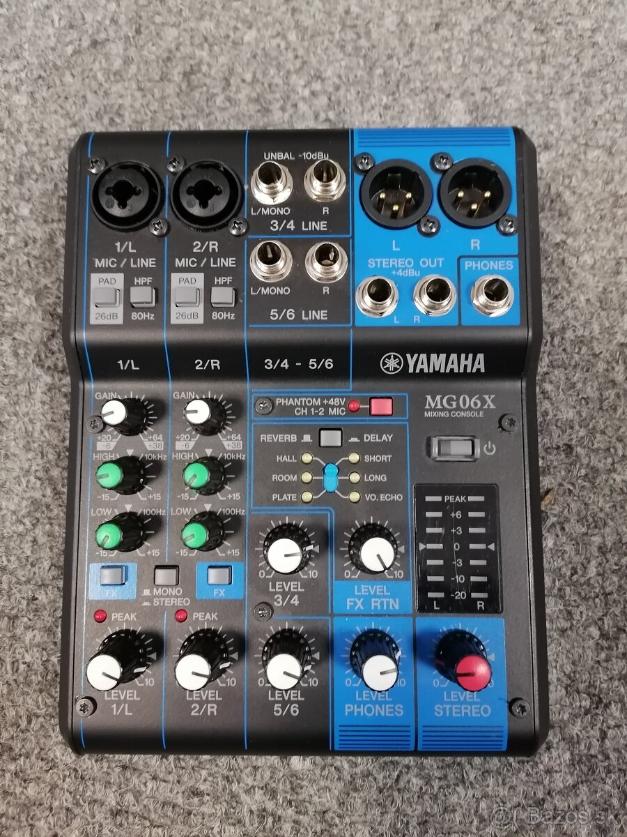 Mix YAMAHA MG06X