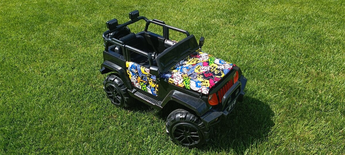 Detské elektrické auto-Jeep
