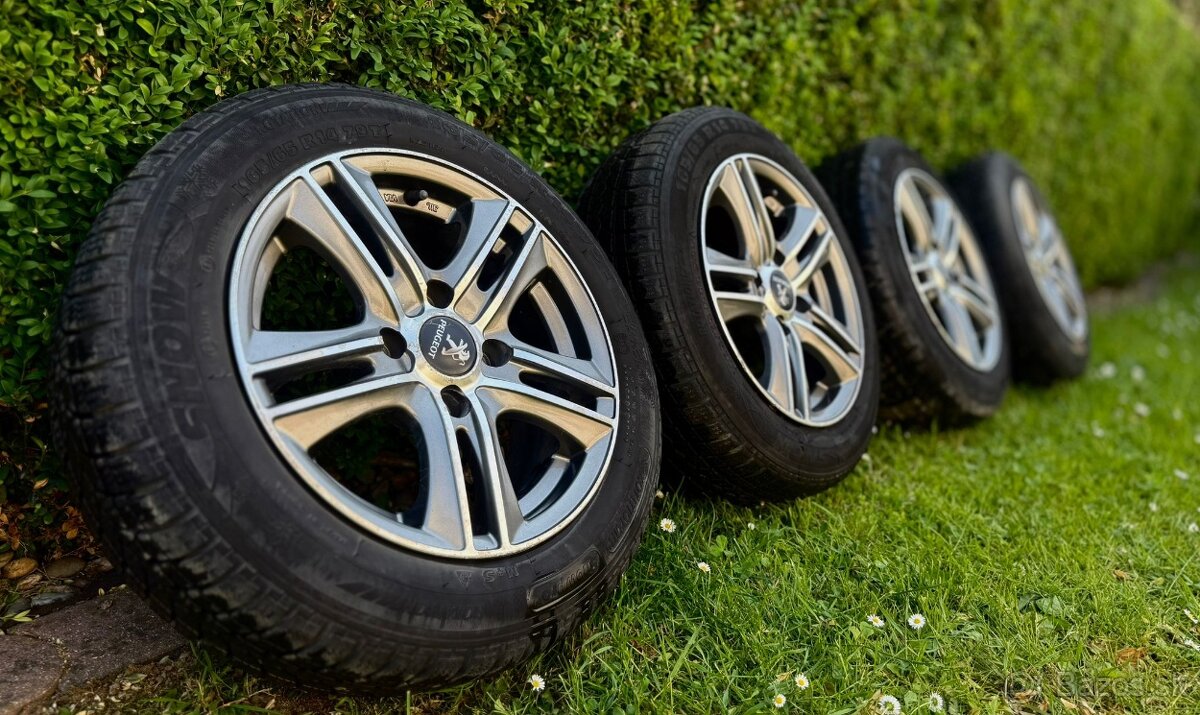 4x100 elektróny, 165/65 R14, ET25 Pneumatiky 2020, dezén 8mm