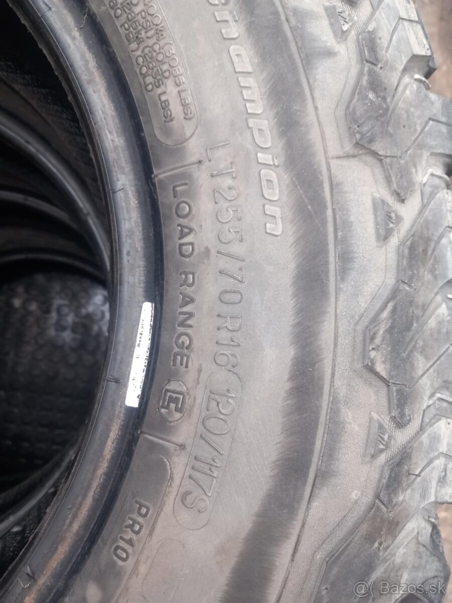 Pneumatiky offroad - BFGOODRICH 255/70/R16