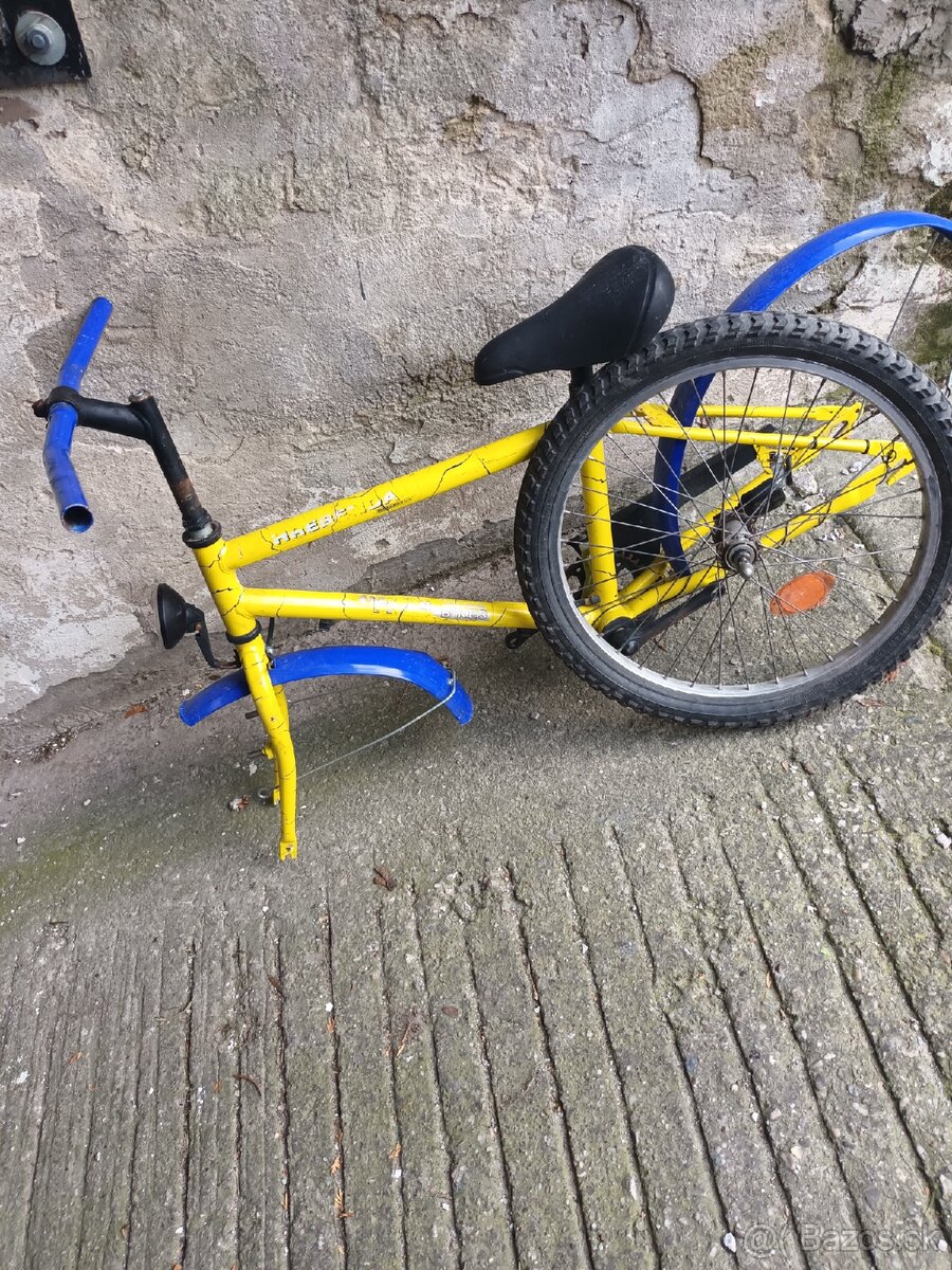 Detsky bicykel na nahradne diely