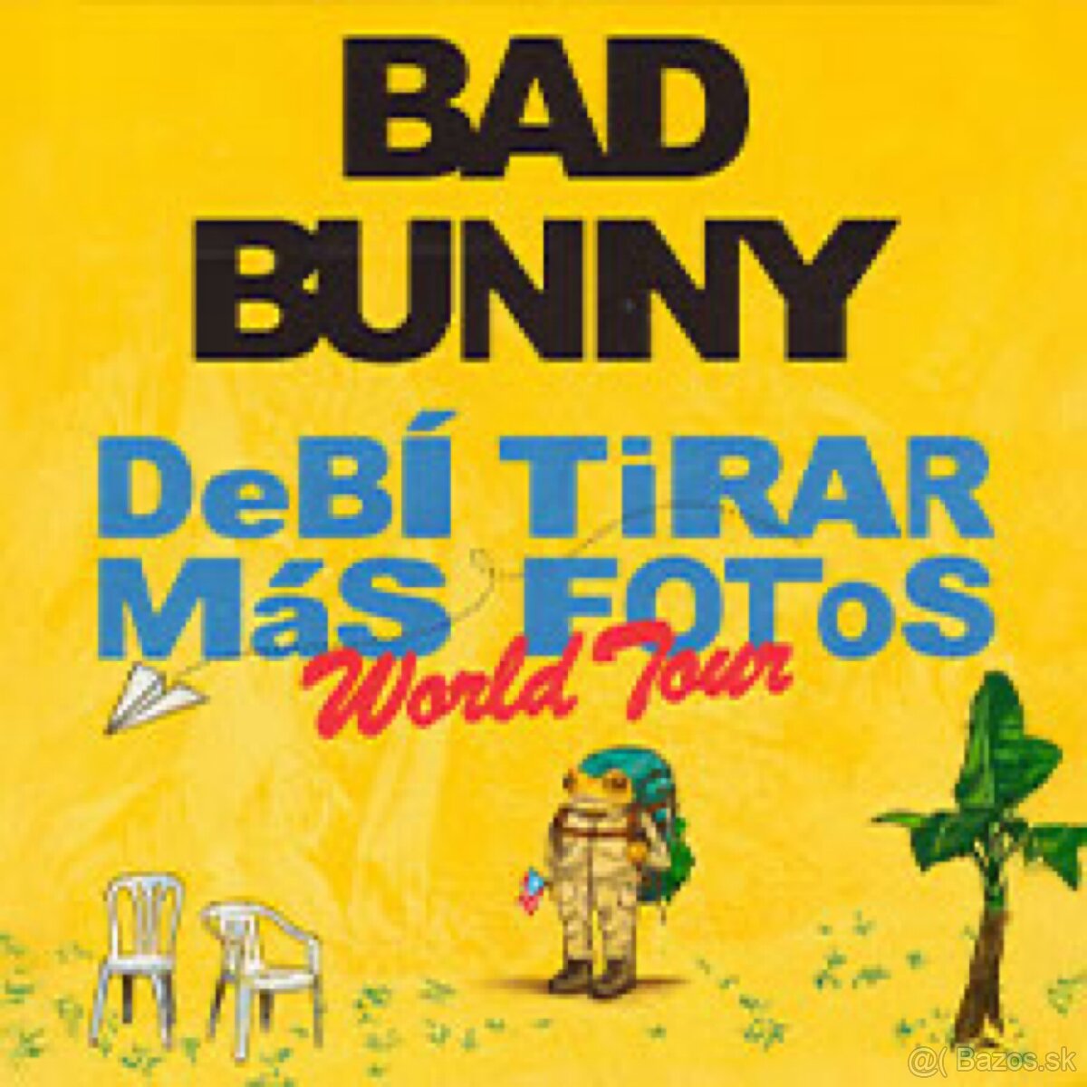vstupenky Bad Bunny - Madrid a Dusseldorf