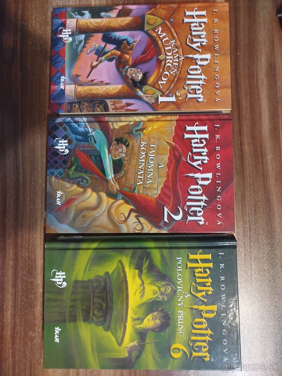Nové knihy Harry Potter 2,6