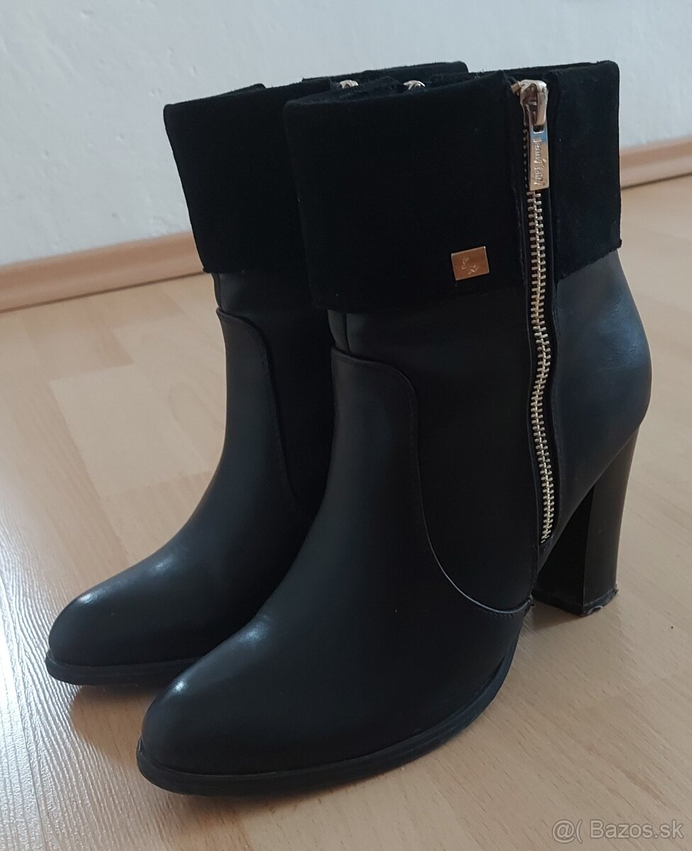 Predám dámske kožené topánky