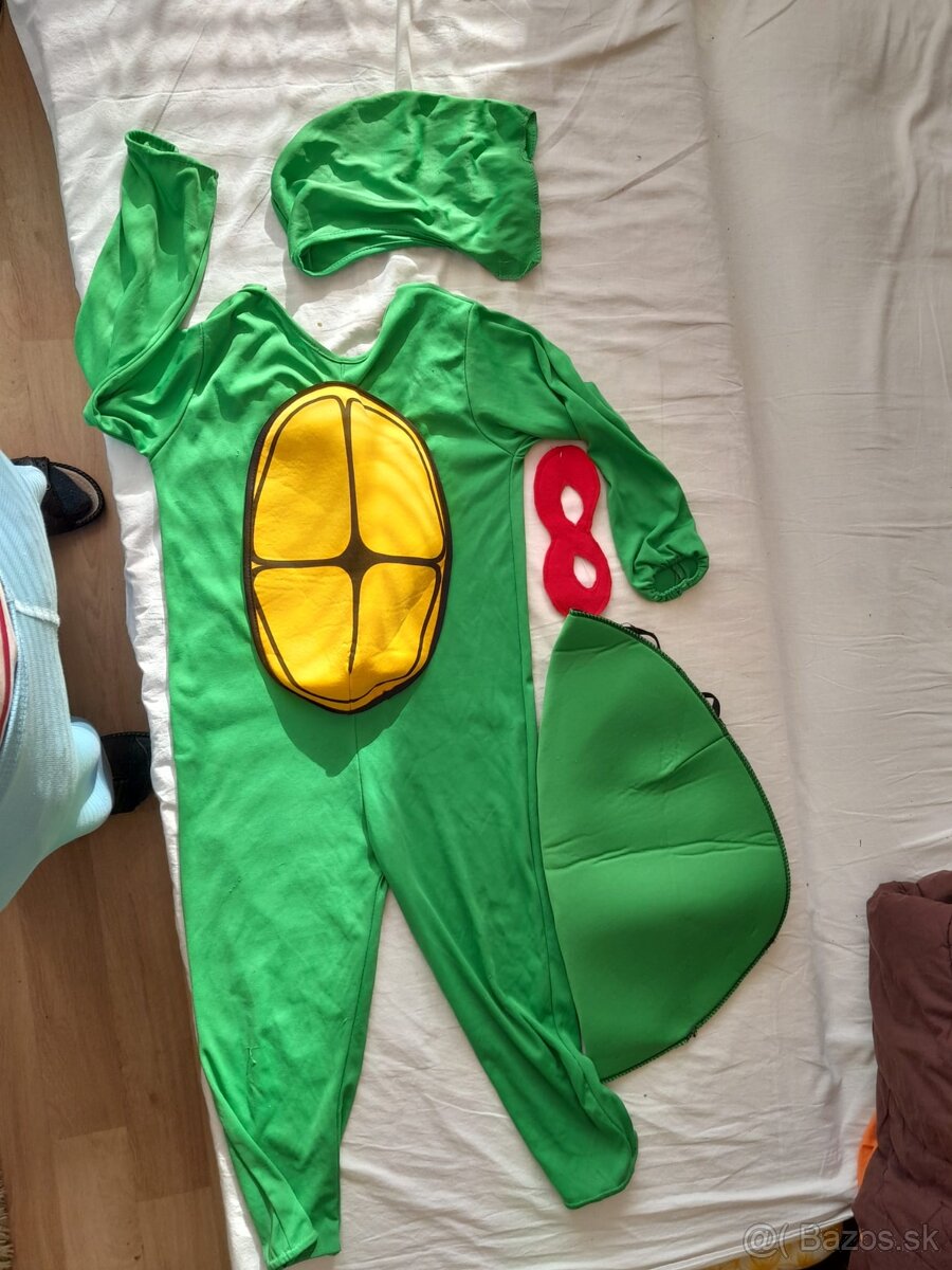 Karnevalová maska Ninja korytnačka
