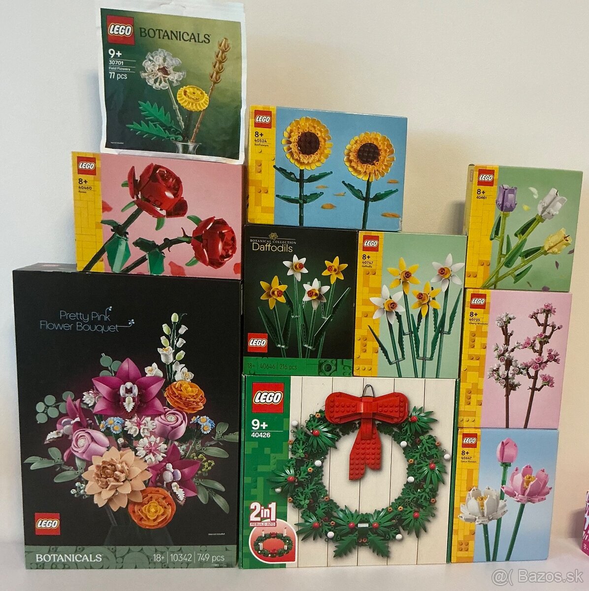 Lego Kvety - nové, nerozbalené