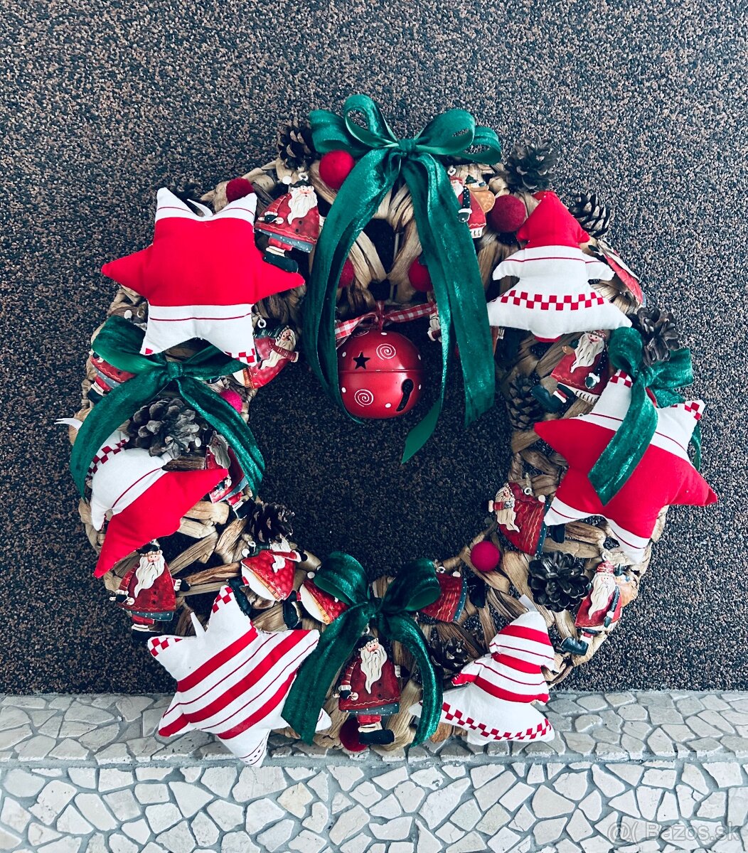 Vianočný veniec na zavesenie 3.