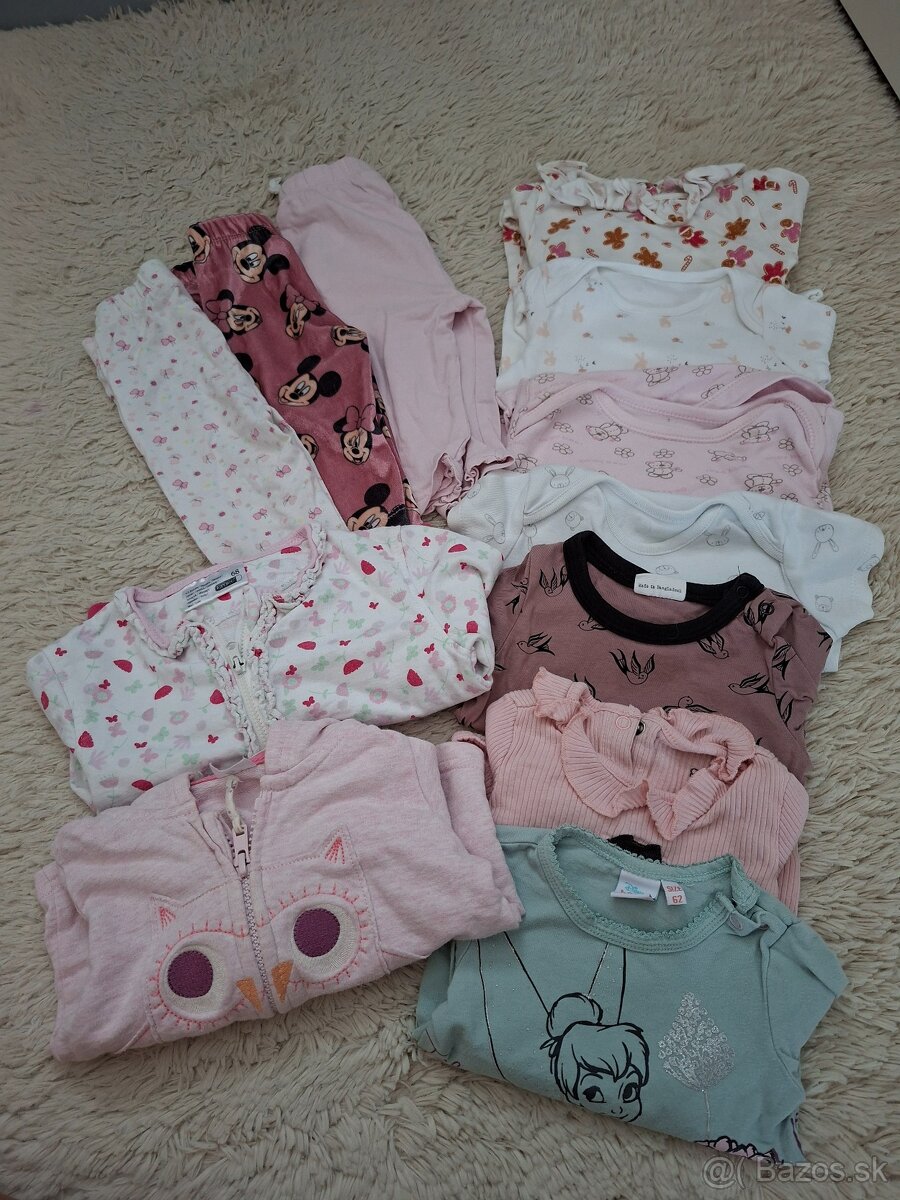 Body, legíny, mikina 62,68