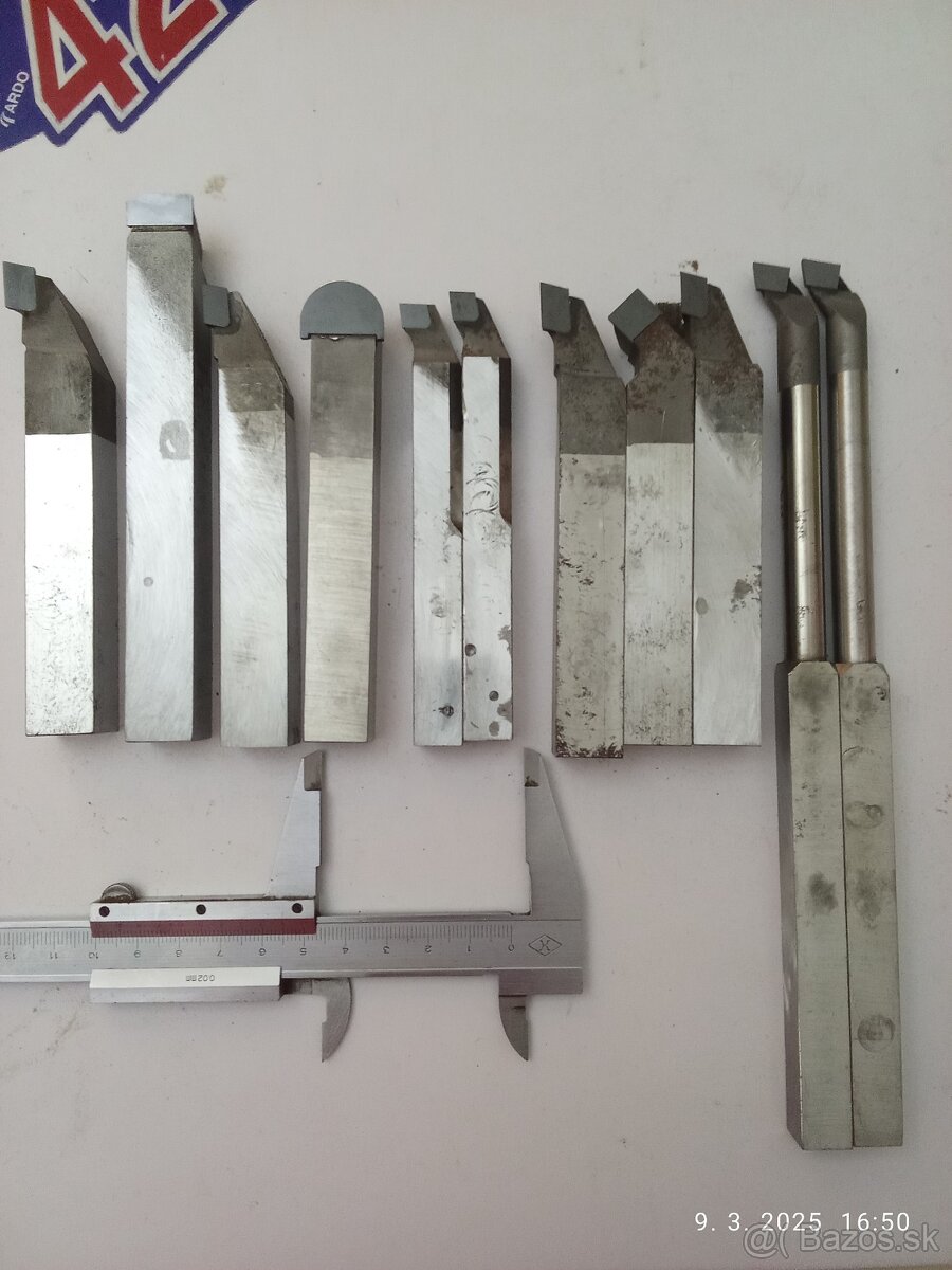 12ks-Diamantové sústružnícke,PKD nože.