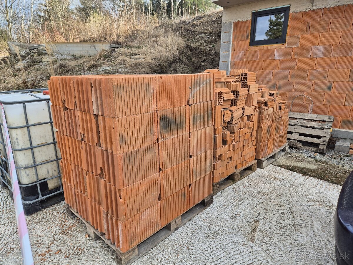 Tehly porotherm 25 profi