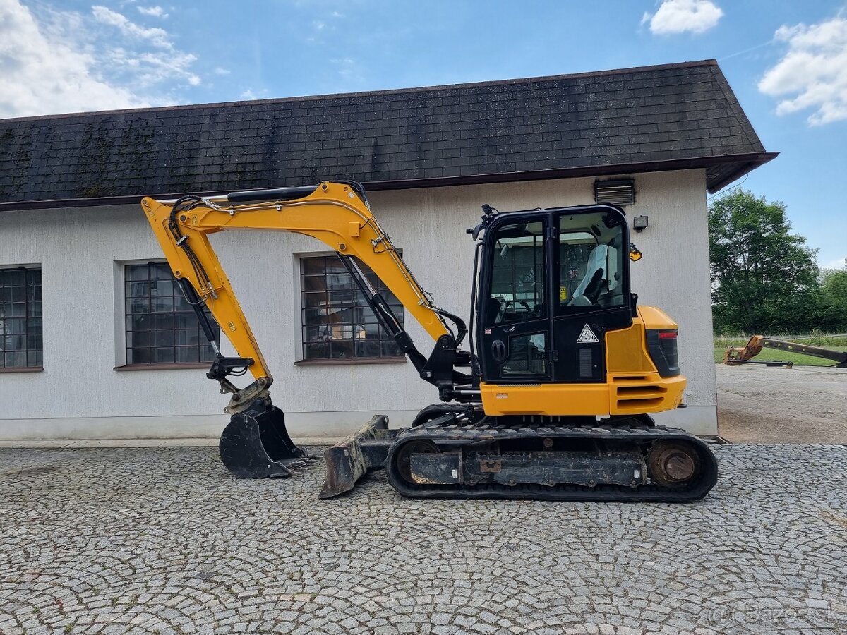 JCB 86C 2021 - 3500mth bez DPF, bez močoviny, A/C