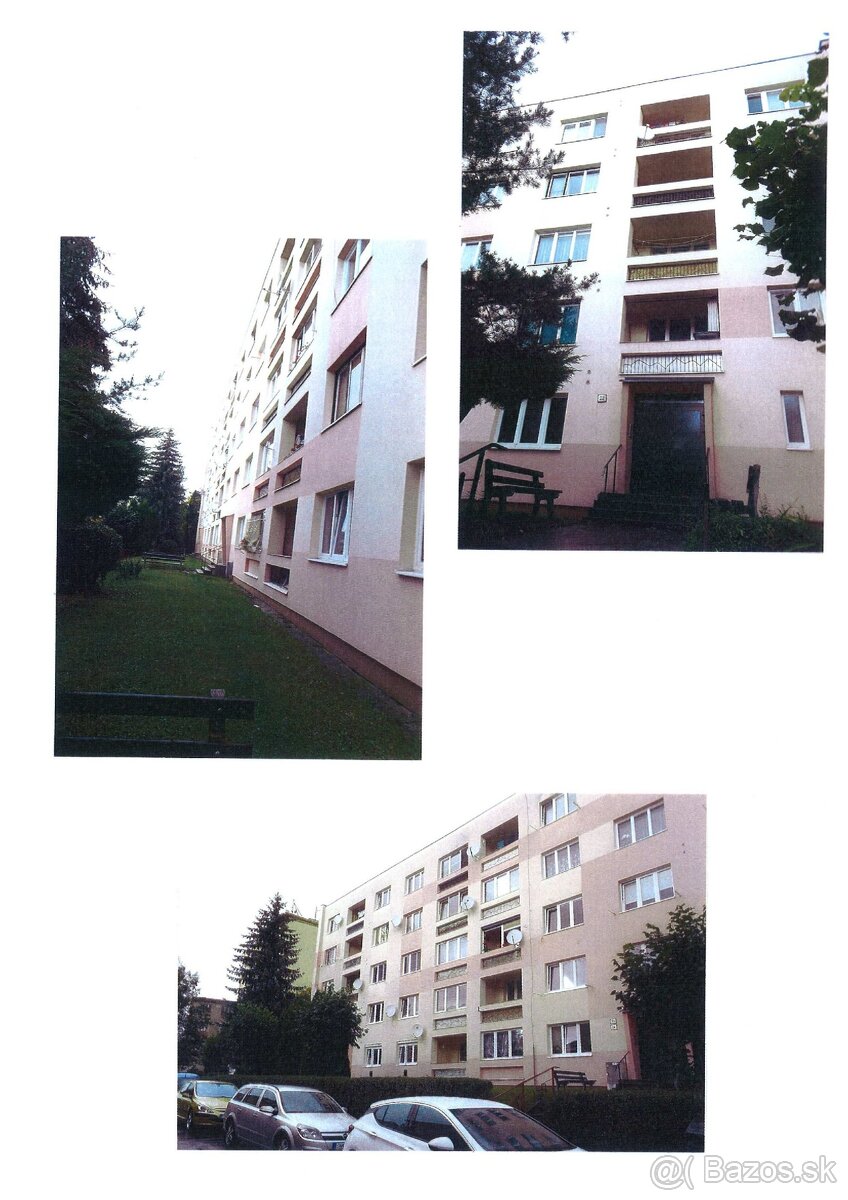 Predam 2 izbovy byt s balkonom v centre mesta SNV