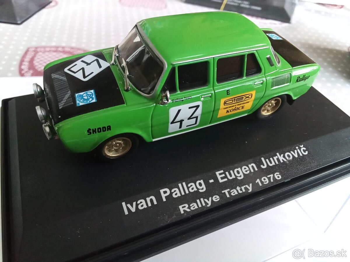 Skoda 120S Rallye Tatry Pallag 1976 1:43