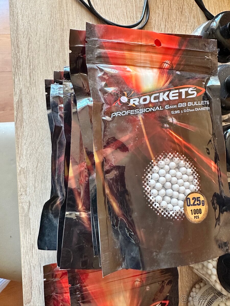 Airsoft guličky 0,25 A 0.12
