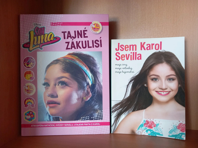 Soy Luna 2 knihy - cena za obe spolu