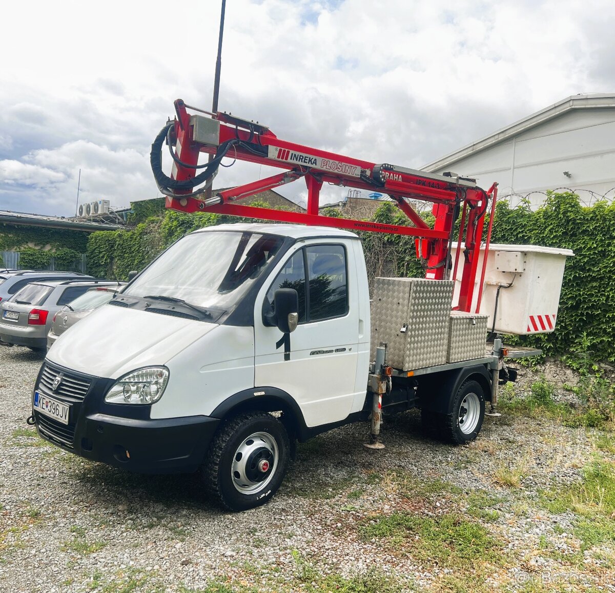 Montážna plošina / Autoplošina GAZ 4x4 MP16
