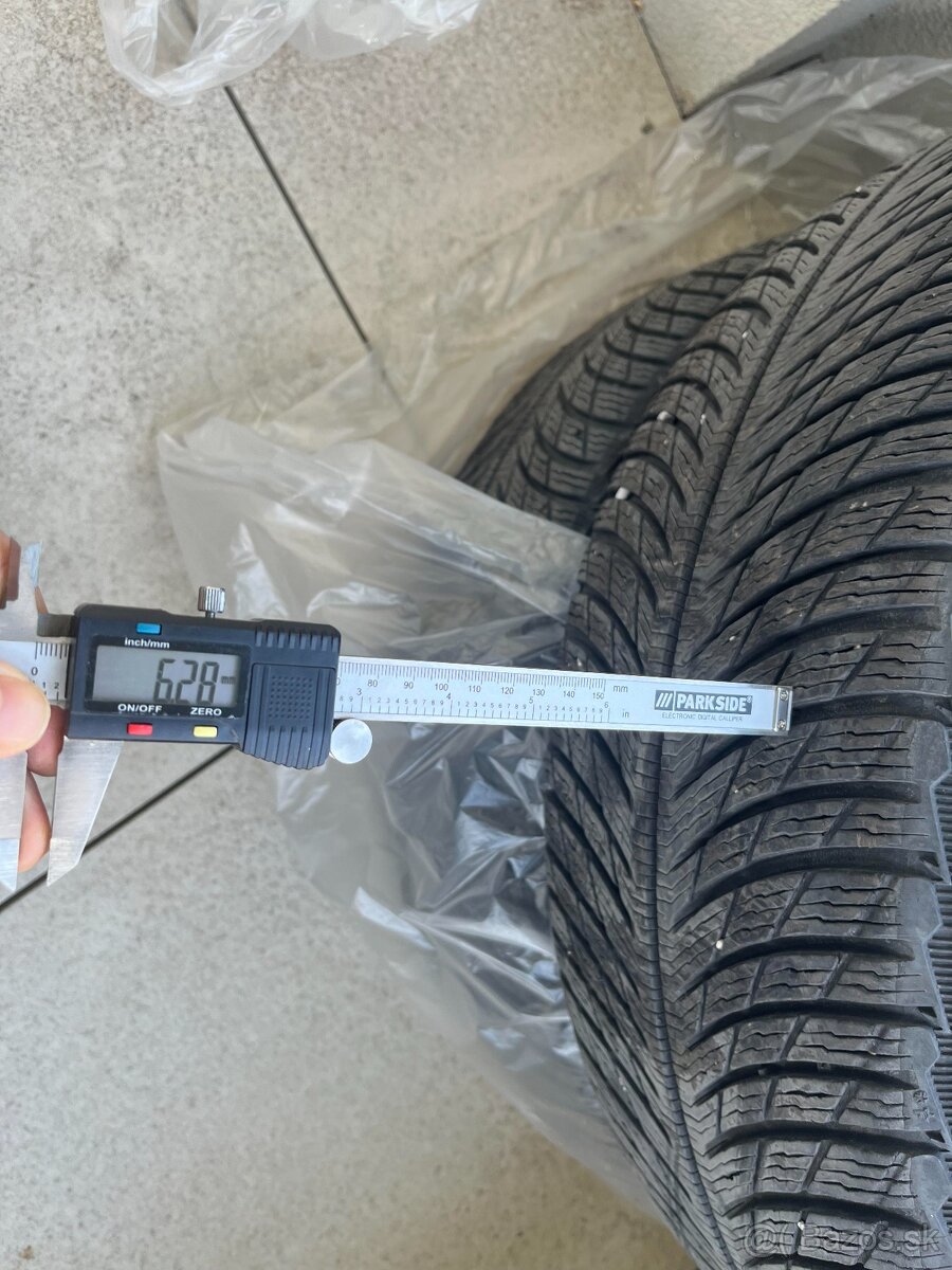 zimné pneu Michelin 225/65/R17 dezen 6.2mm