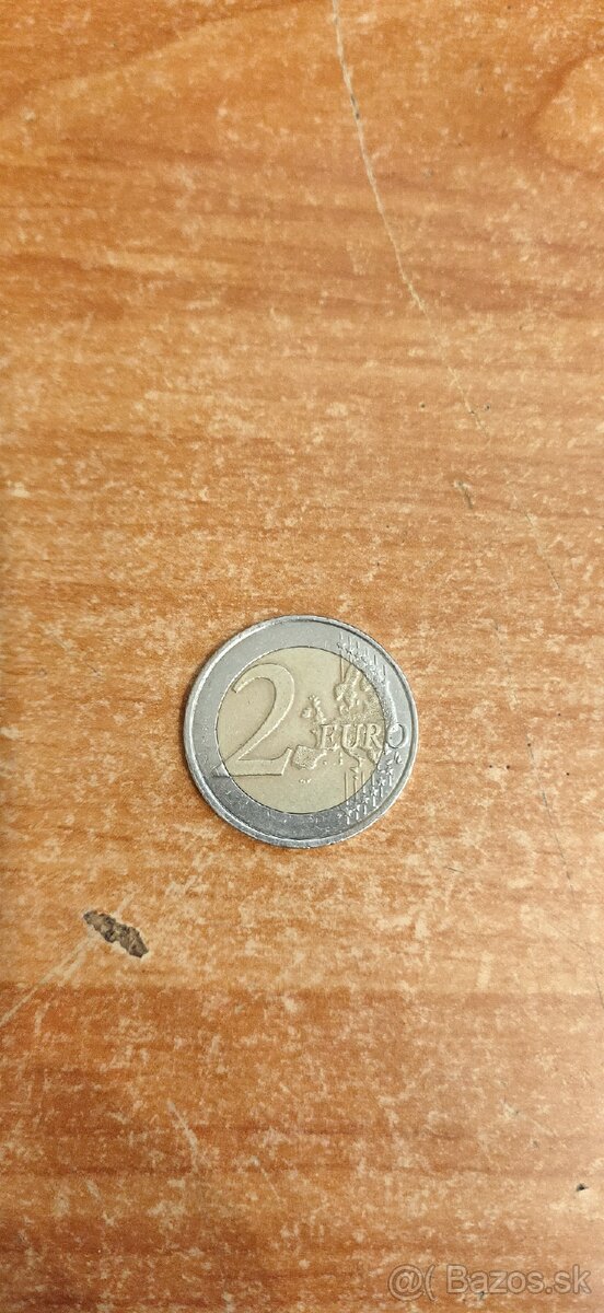 Minca stickman 2€ Francúzsko rok razby: 1999 - 2009