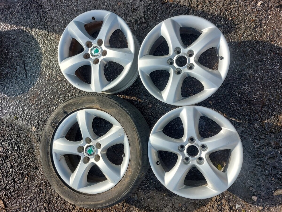 ELEKTRÓNY ŠKODA ANTARES R15 5X100 6JX15 ET43