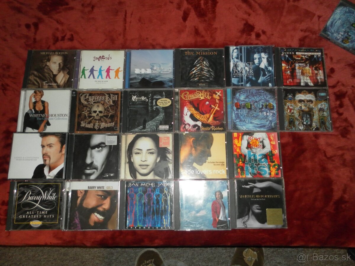 velmi lacno predám originálne cd