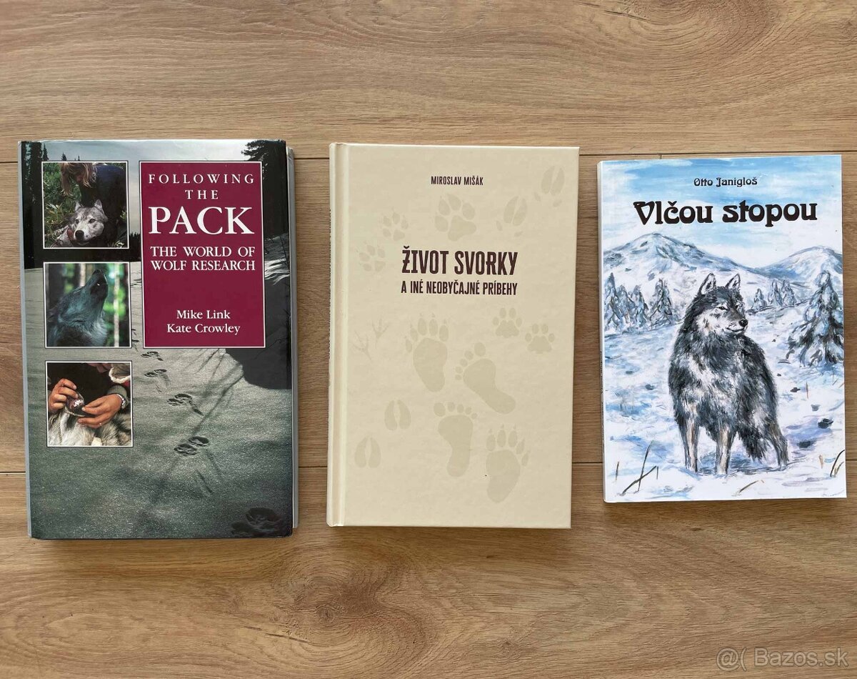 3x knihy o vlkoch