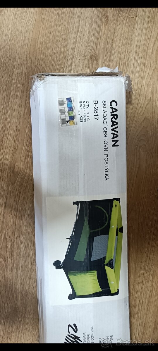 Cestovná postieľka Caravan