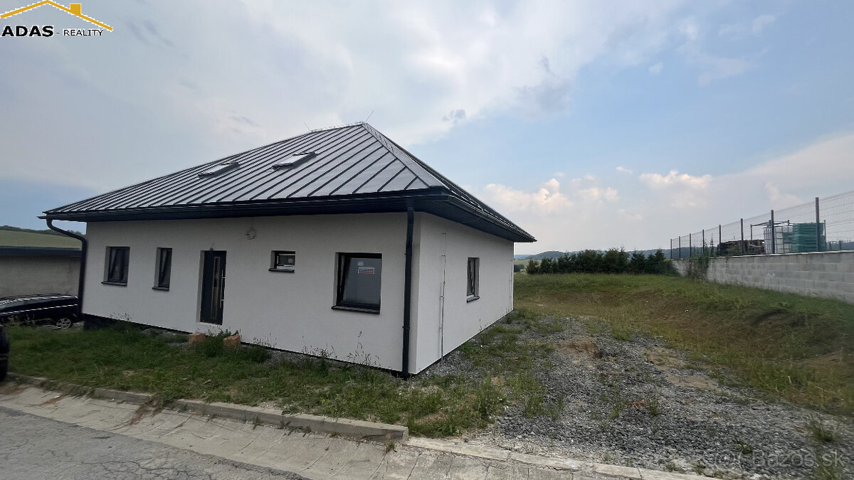 Ponúkame novostavbu RD v obci Zupčany - znížená cena