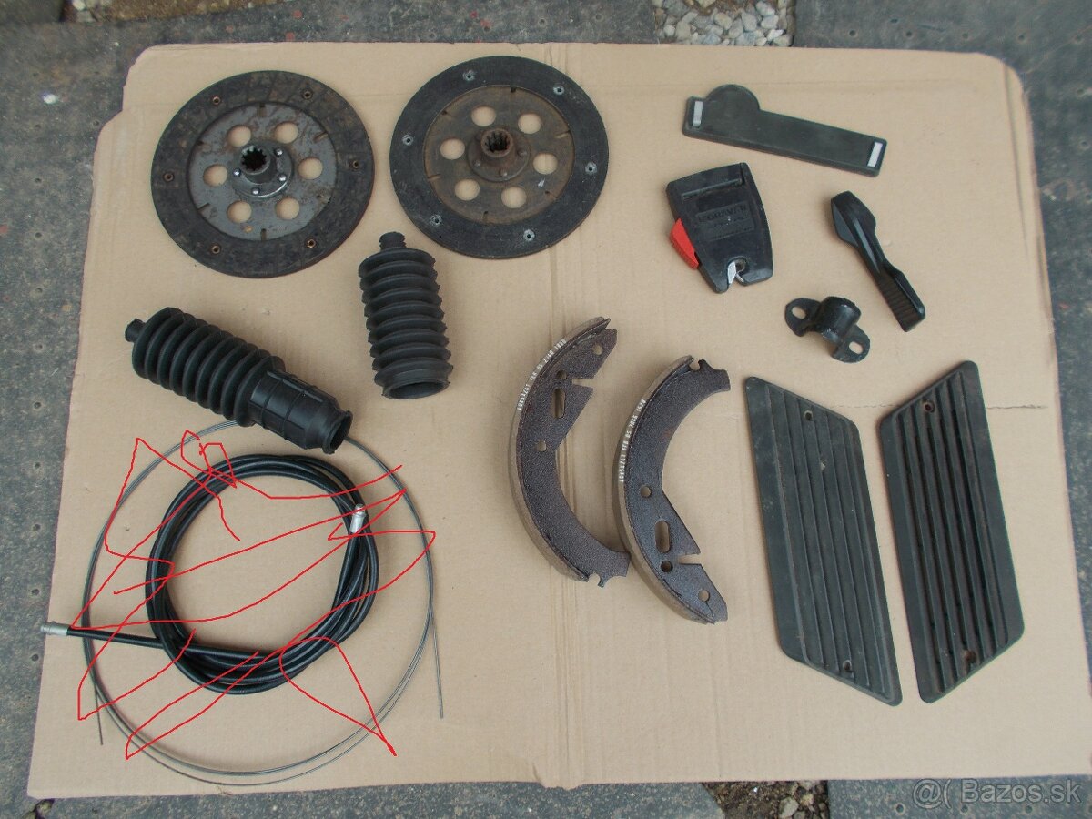 Predam pre skoda 100-110 puklice volant tyc nove celuste