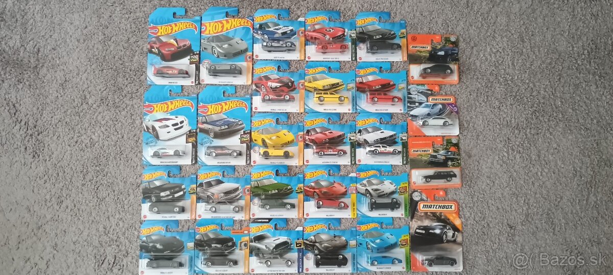 Hot Wheels EU európske autá