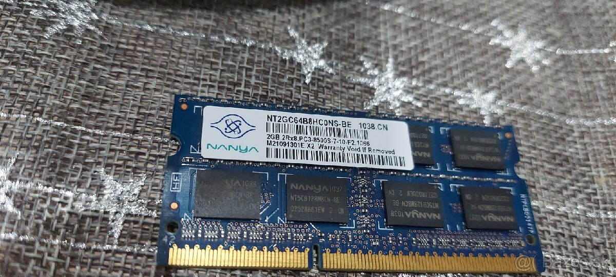 DDR3 RAM do NTB.