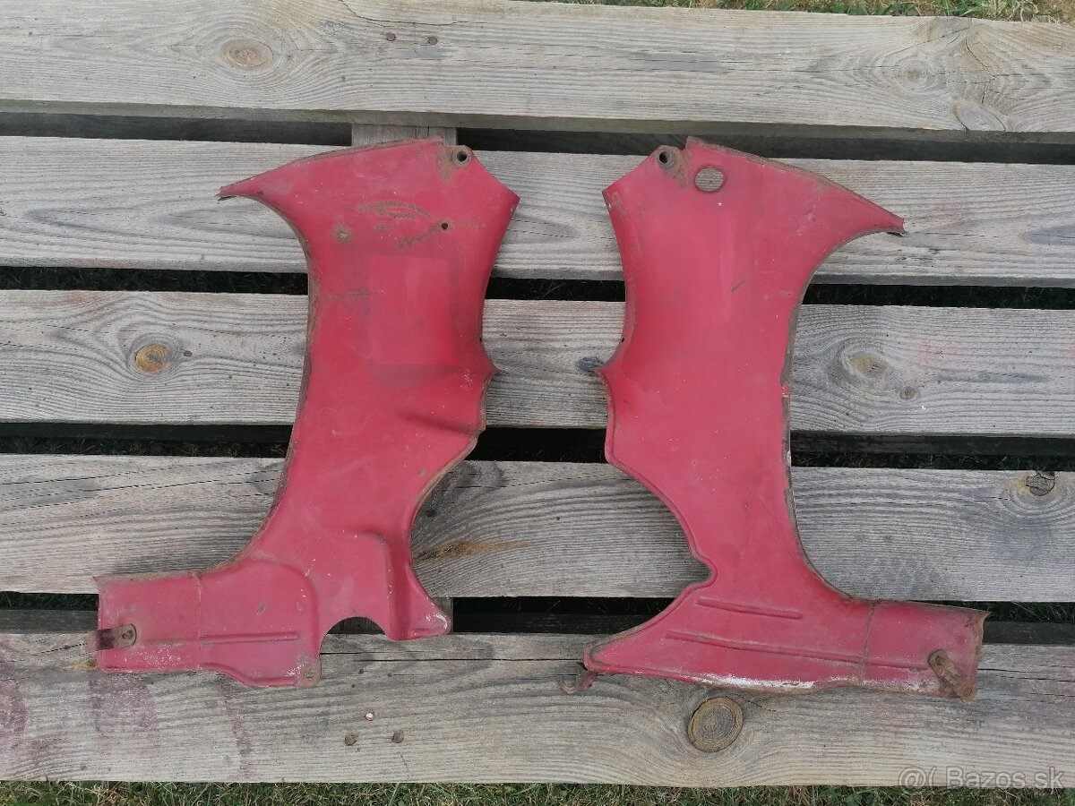 Podsedlové plechy na Jawa, CZ 175/ 356, 125/ 355