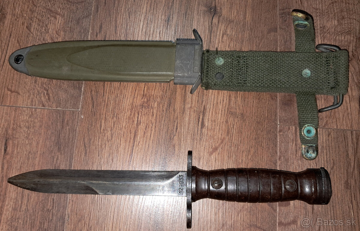 Bodák, bajonet Beretta, BM59, originál