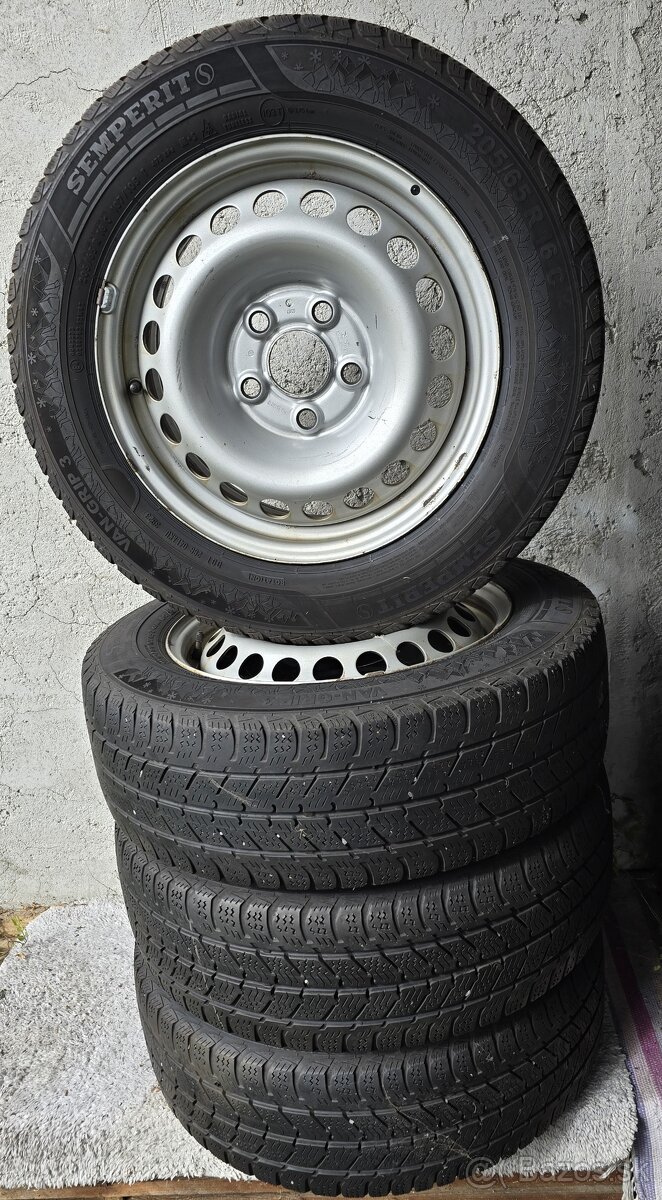 5x120 r16-6,5J,et52- 205-65-16C-zimné-Semperit-2021-6mm